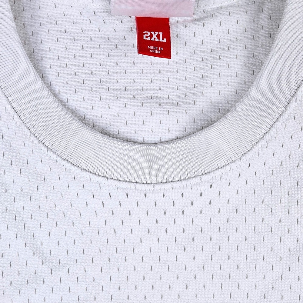 Mitchell & Ness Los Angeles Lakers 2000 NBA Finals Mesh Shirt White Mens 2XL - Picture 6 of 10